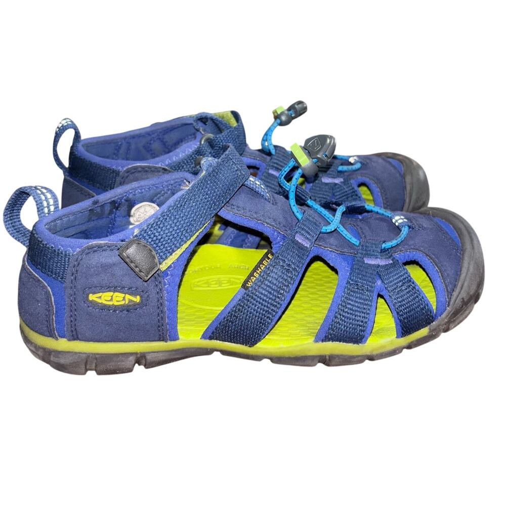 Keen kids’ KEEN Seacamp II CNX sandals blue green (size 2)